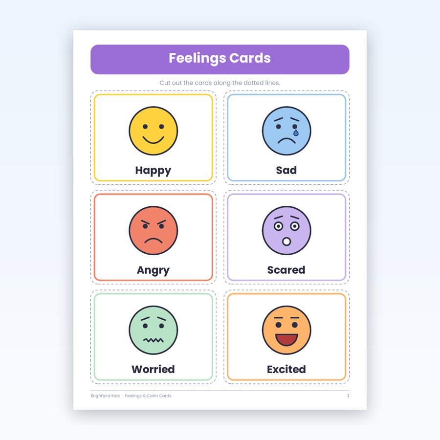 Feelings cards